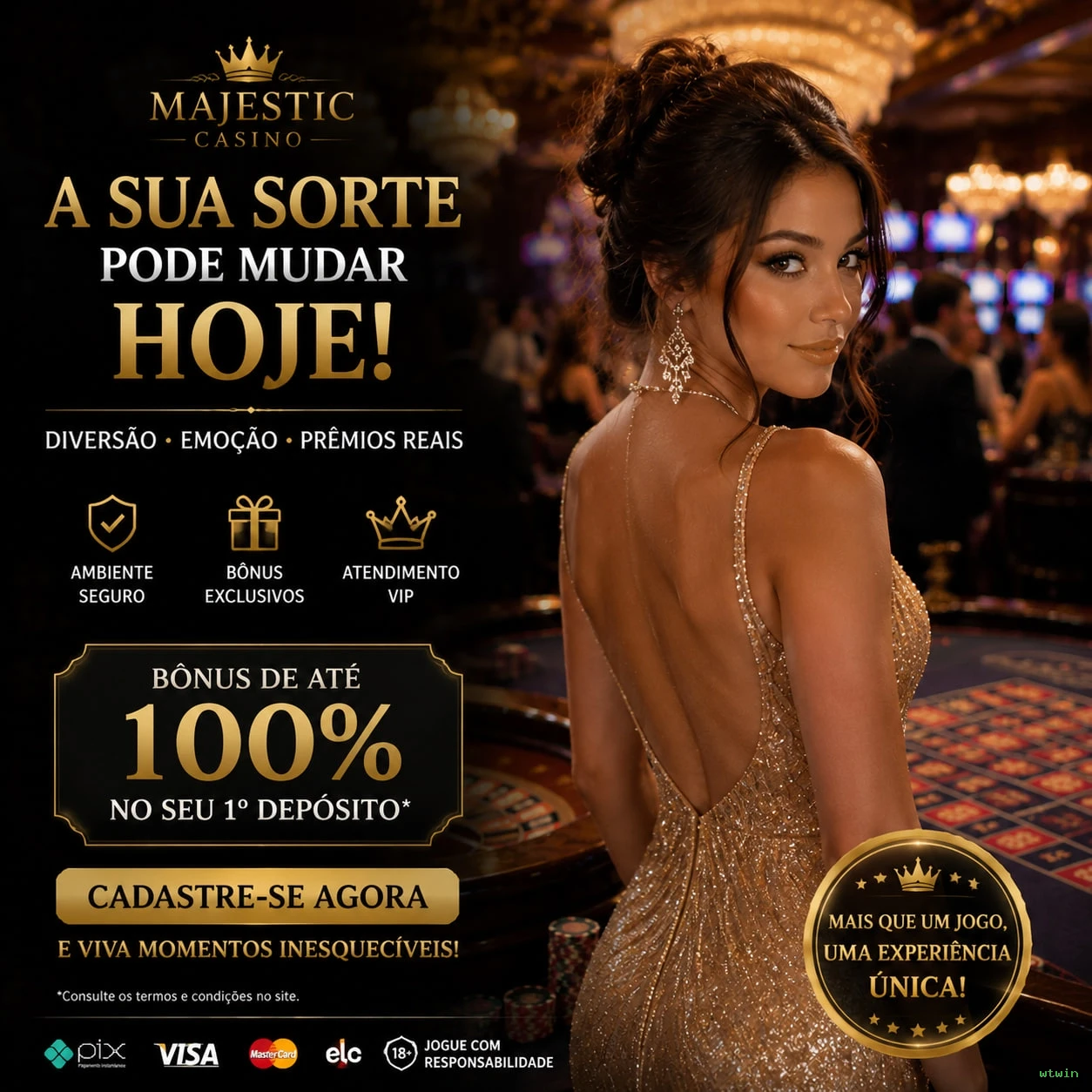 Notificações e promoções
